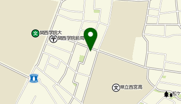 P.ZONE 上甲東園の地図画像