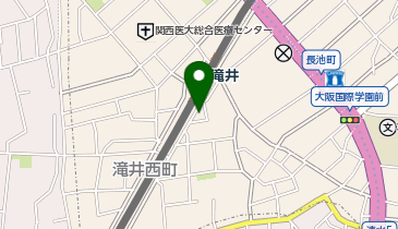 P.ZONE 京阪滝井駅前の地図画像
