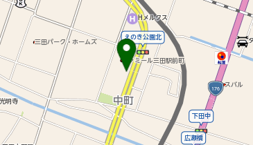 P.ZONE 三田中町 の地図画像