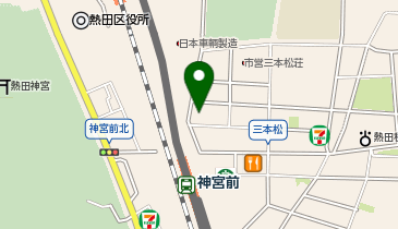 P.ZONE 三本松の地図画像