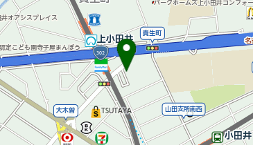 P.ZONE 上小田井駅前の地図画像