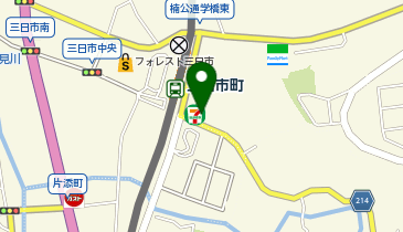 P.ZONE 三日市町駅前の地図画像