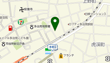 P.ZONE 白山町1丁目の地図画像