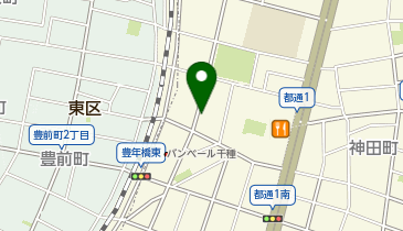 P.ZONE 豊年町第3の地図画像