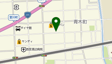 P.ZONE 西宮青木町の地図画像
