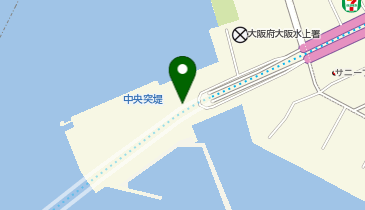 P.ZONE 海遊館前の地図画像