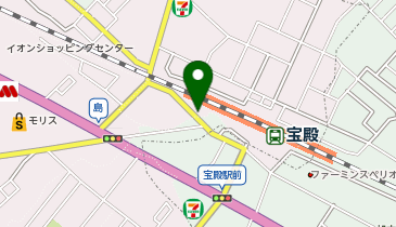 P.ZONE JR宝殿駅前第2の地図画像