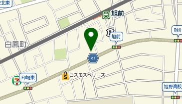 P.ZONE 旭前町の地図画像