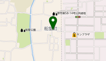 P.ZONE 船堂町の地図画像