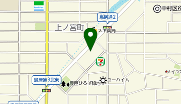 P.ZONE 鳥居通2丁目  の地図画像
