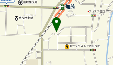 P.ZONE 加茂駅前東口の地図画像