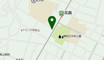 P.ZONE 北畠2丁目の地図画像