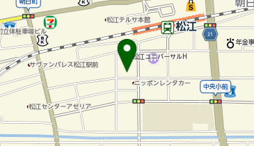 Dパーク24駅南パーキングの地図画像