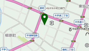 表町中央パーキングの地図画像