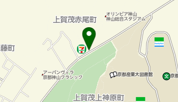 キョウリンク 京都産大前パーキングの地図画像
