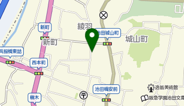 パーク・ワン綾羽の地図画像