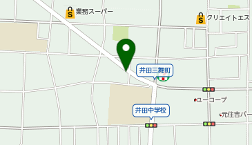 ユアーズ・パーキング井田杉山町駐車場の地図画像