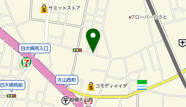 ユアーズ・パーキング大山仲町駐車場の地図画像