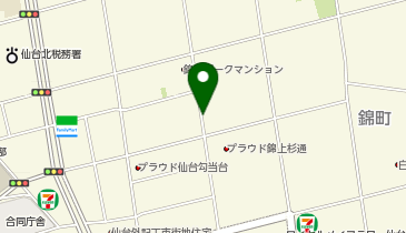 ユアーズ・パーキング錦町第1駐車場の地図画像