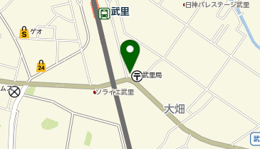 センチュリー武里東口駐車場の地図画像