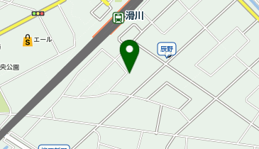 滑川駅南駐車場の地図画像