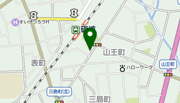 市営砺波駅南第2駐車場の地図画像