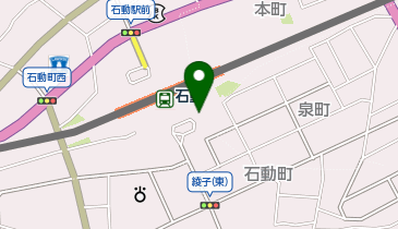 石動駅南第1駐車場の地図画像