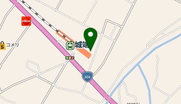 城端駅北駐車場の地図画像