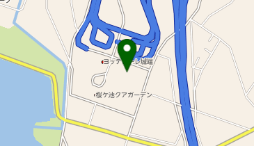 桜ヶ池クアガーデン第一駐車場の地図画像