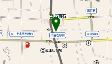 五百石駅南にんじん駐車場の地図画像