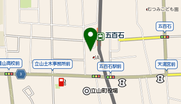 五百石駅西かぼちゃ駐車場の地図画像