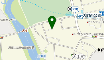 プラス仙台大手町第1の地図画像