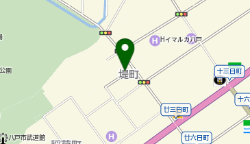 パークステーション八戸堤町第1の地図画像