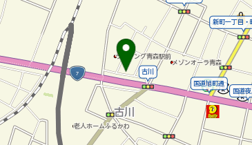 パークステーション青森古川第4の地図画像