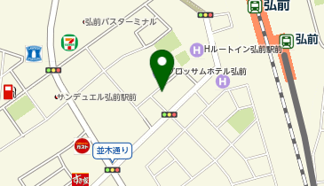 パークステーション弘前駅前町第1の地図画像
