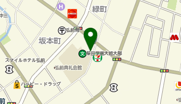 パークステーション弘前北瓦ケ町第1の地図画像