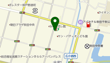 パークステーション秋田大町第4の地図画像