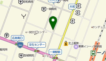 パークステーション一関大手町第2の地図画像