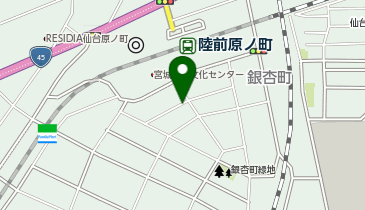 PLUS PARKS仙台銀杏町第2の地図画像