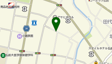 PLUS PARKS弘前新鍛冶町第1の地図画像