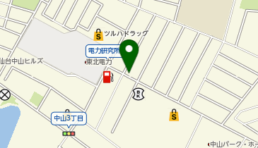PLUS PARKS仙台中山6丁目第1の地図画像