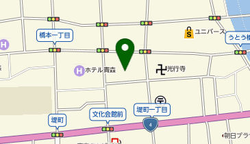 PLUS PARKS青森堤町1丁目第1の地図画像