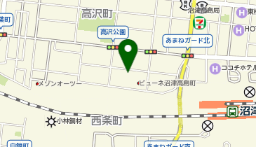 THE PARK沼津の地図画像