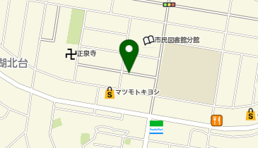 タイムパーキング湖北台の地図画像