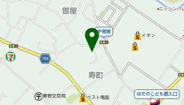 タイムパーキング秦野寿町の地図画像