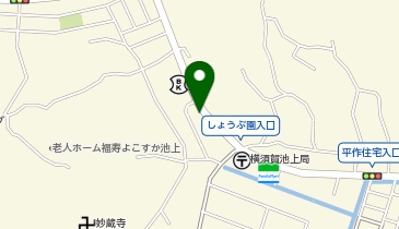 タイムパーキング池上の地図画像