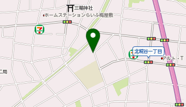 タイムパーキング北糀谷の地図画像