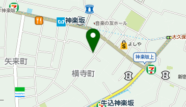 タイムパーキング横寺町の地図画像