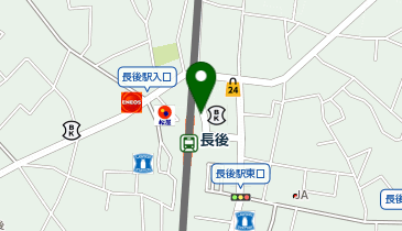 長後第3駐車場の地図画像