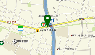 クレスト中野中央の地図画像